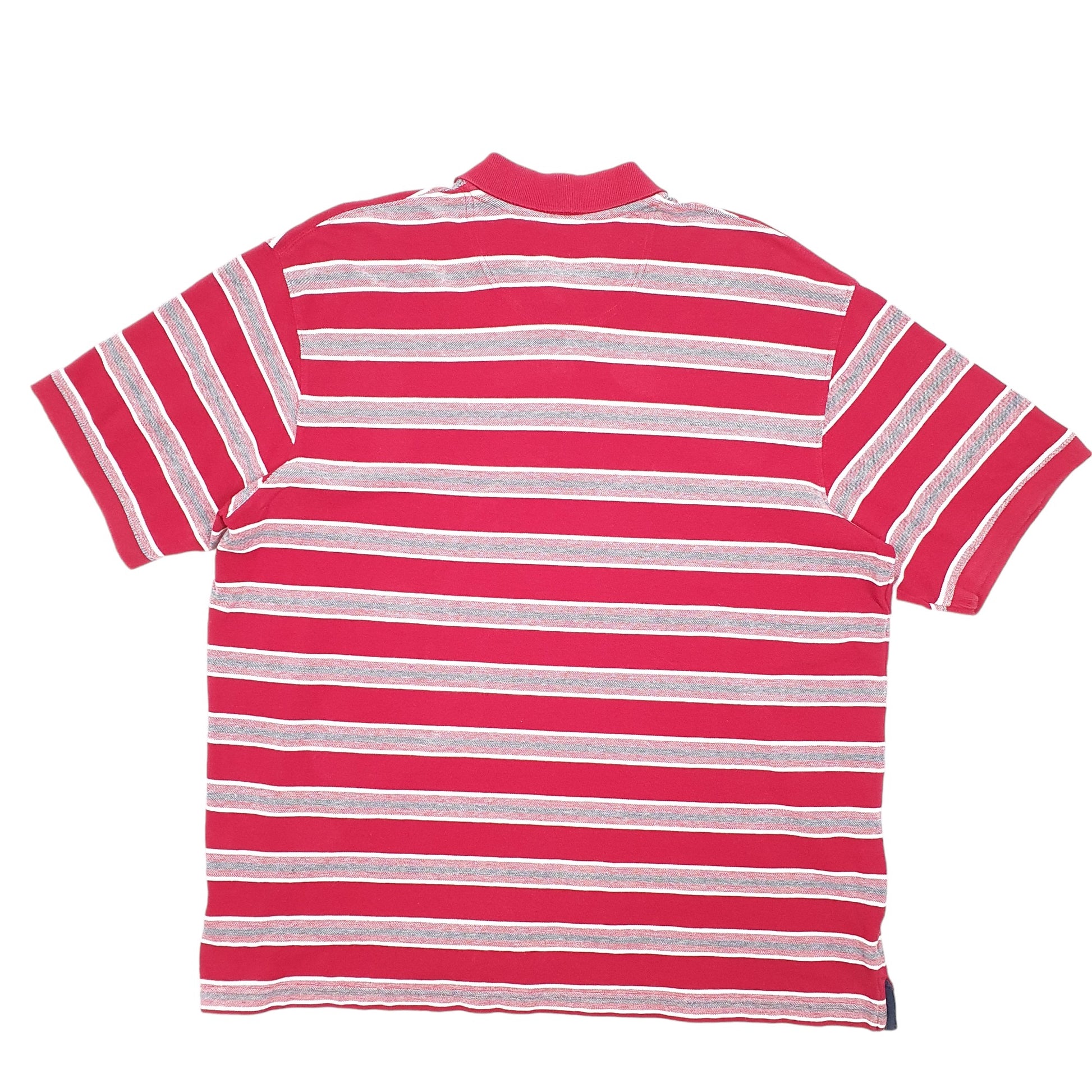 Mens Red Wrangler  Short Sleeve Polo Shirt