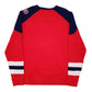 Mens Red Majestic NHL Montreal Canadiens V Neck Jumper