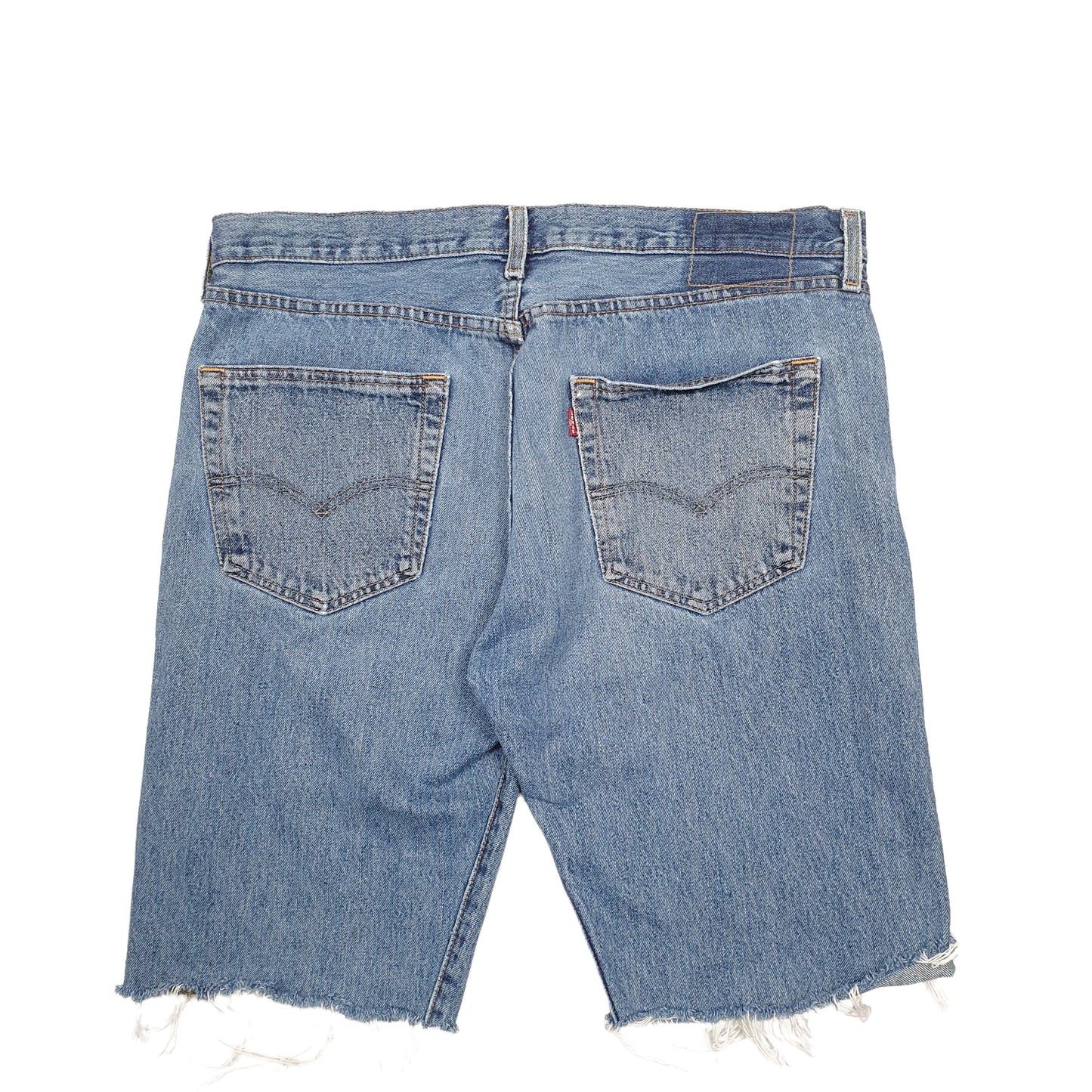Mens Blue Levis 501 Denim Jorts Denim Shorts