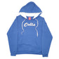 Womens Blue NFL Indianapolis Colts Football USA Spellout Hoodie Jumper