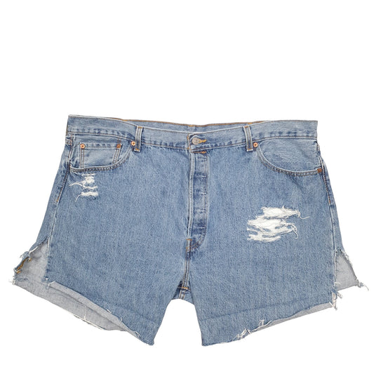 Womens Blue Levis 501 Denim Jorts Denim Shorts