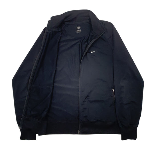 Mens Black Nike Active Wear Full Zip Jumper