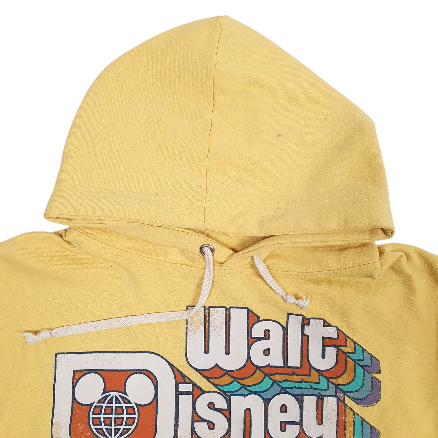 Womens Yellow Disney  Hoodie Jumper