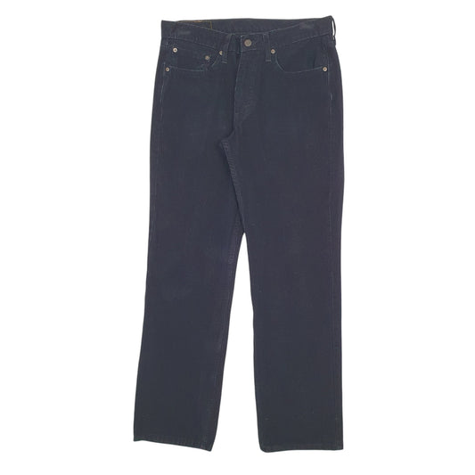 Mens Black Levis 514 Corduroy Trousers