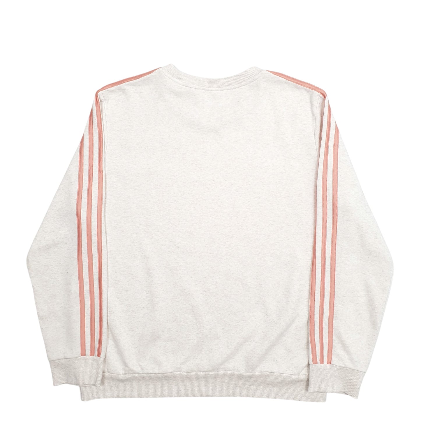 Mens Cream Adidas  Crewneck Jumper