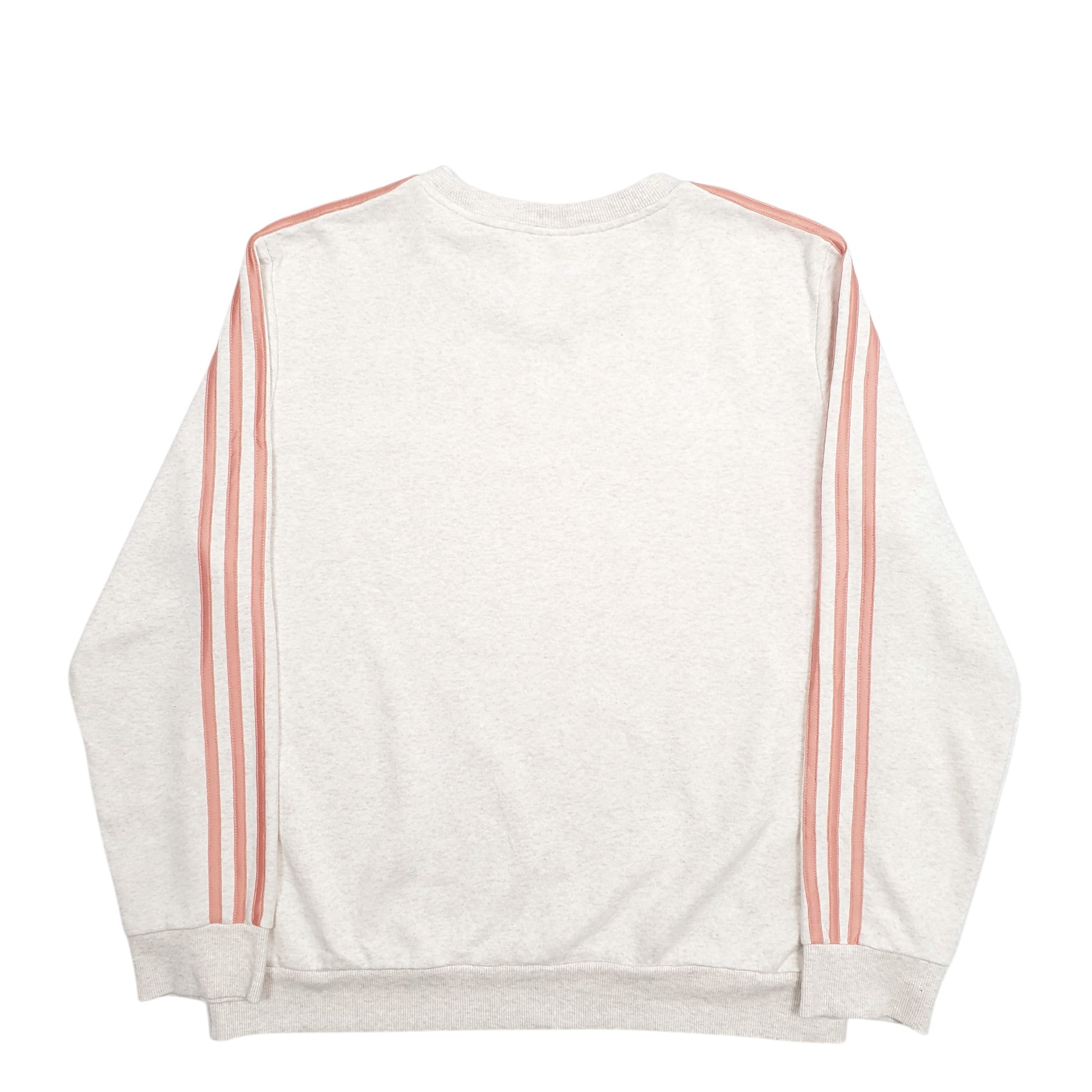 Mens Cream Adidas  Crewneck Jumper