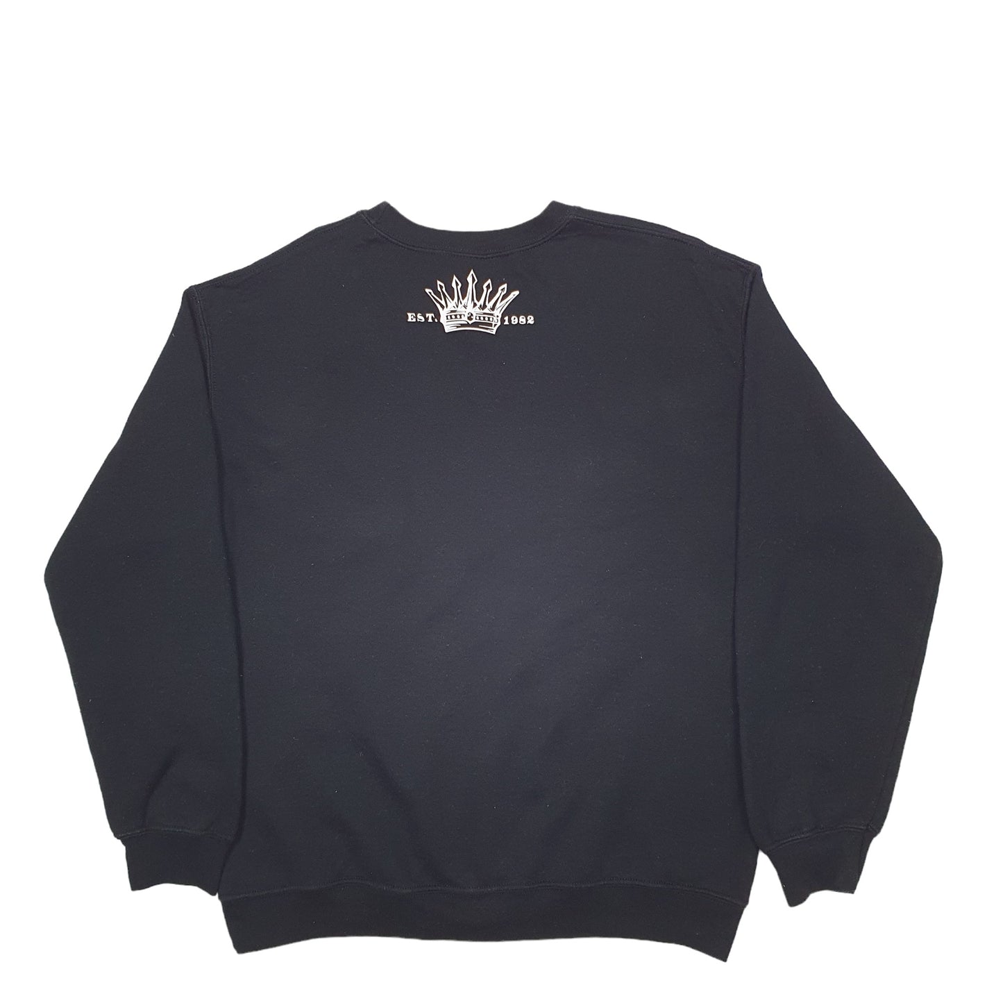 Mens Black Gildan 4th March Crewneck Jumper