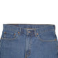 Mens Blue Levis Denim Jeans Jorts 505 Regular Denim Shorts