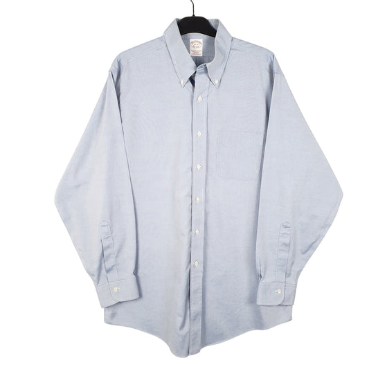 Mens Blue Brooks Brothers  Long Sleeve Shirt
