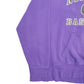 Mens Purple Nike Northern Baseball Hoodie Jumper