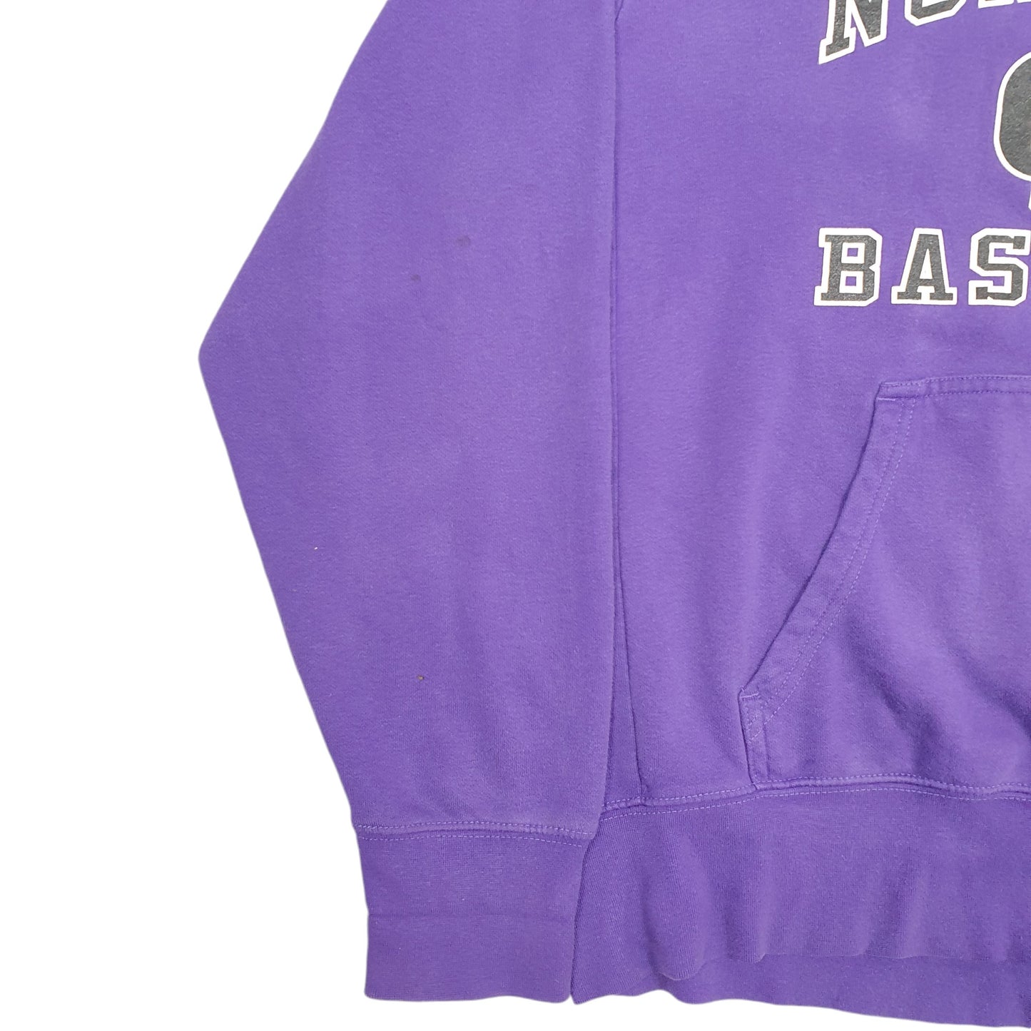 Mens Purple Nike Northern Baseball Hoodie Jumper