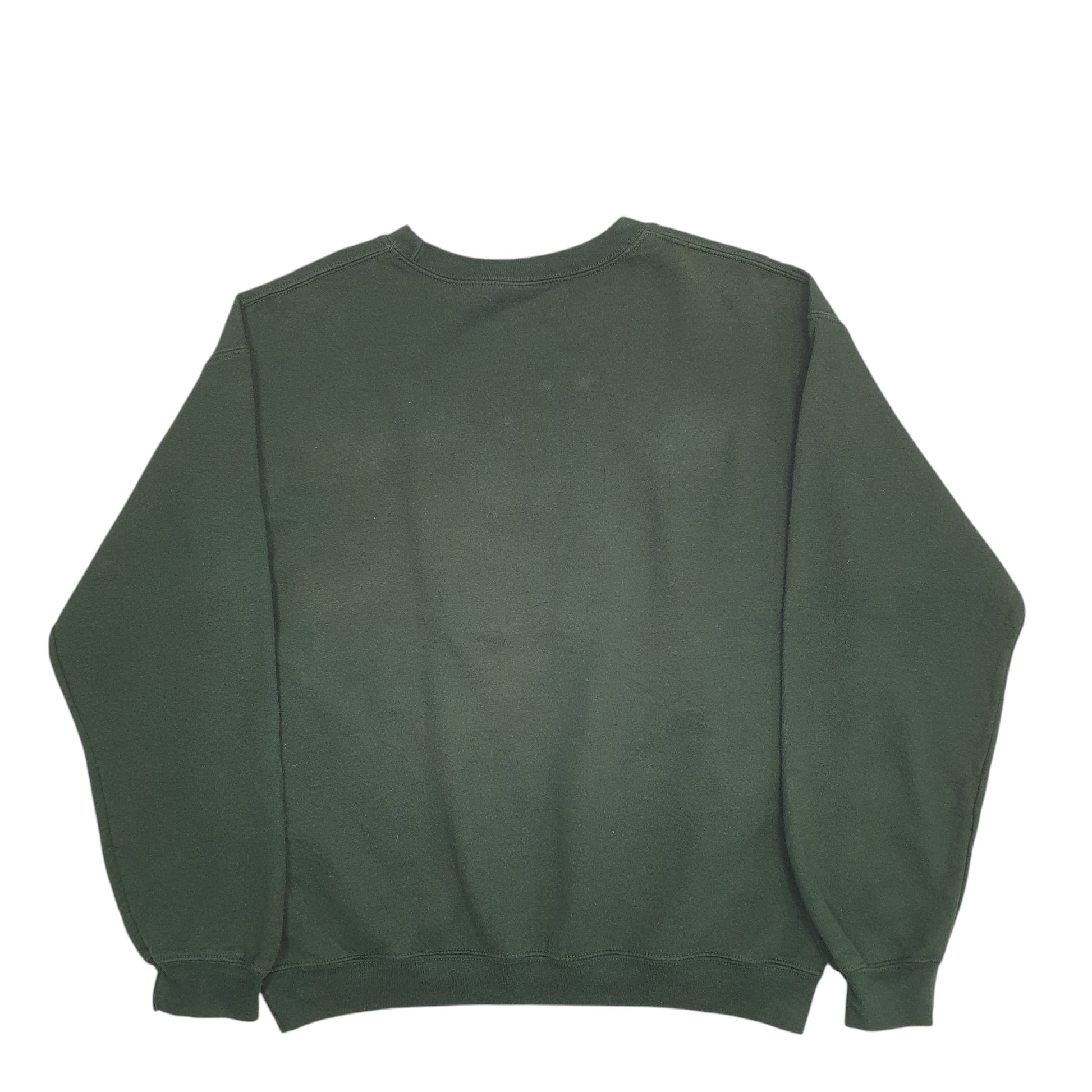 Womens Green Gildan BWXA 1964 Crewneck Jumper