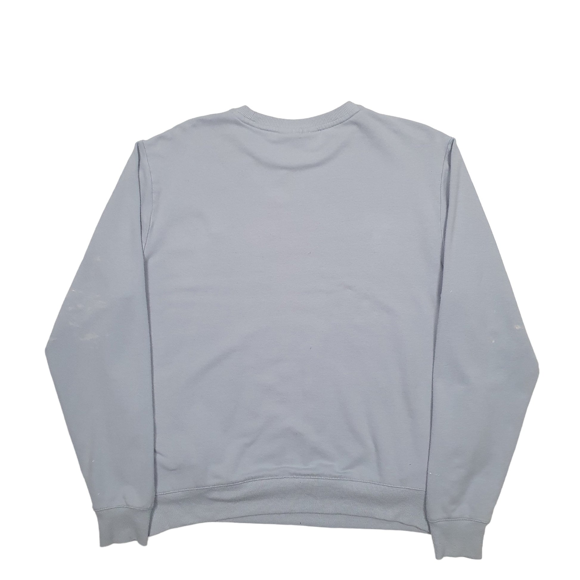 Mens Blue Fila  Crewneck Jumper