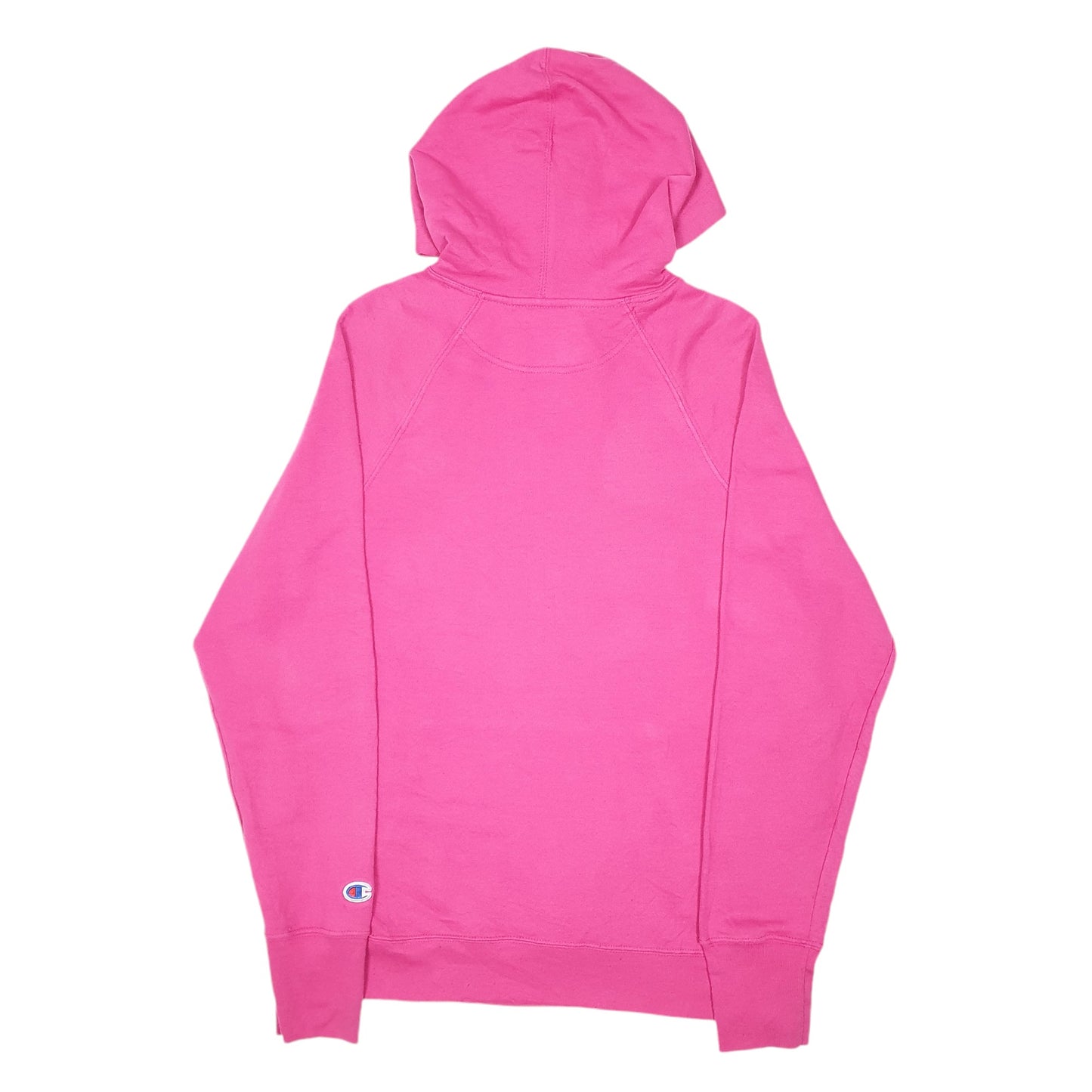 Womens Pink Champion Script Hoodie Jumper