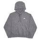 Mens Grey Nike  Hoodie Jumper