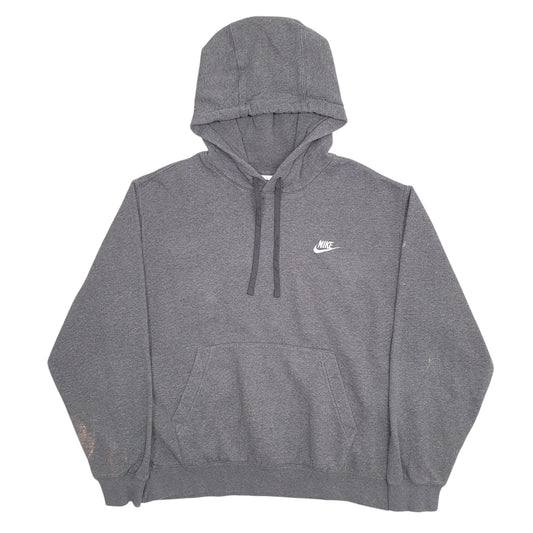 Mens Grey Nike  Hoodie Jumper