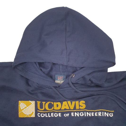 Mens Navy MV Sports  Hoodie Jumper