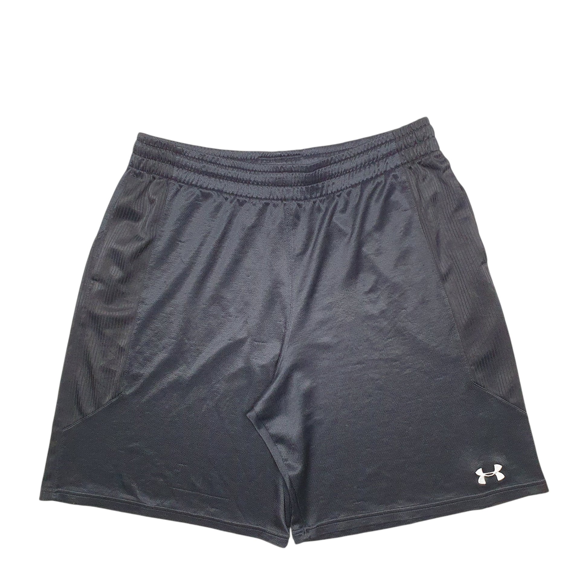 Mens Black Under Armour Drawstring Sport Shorts