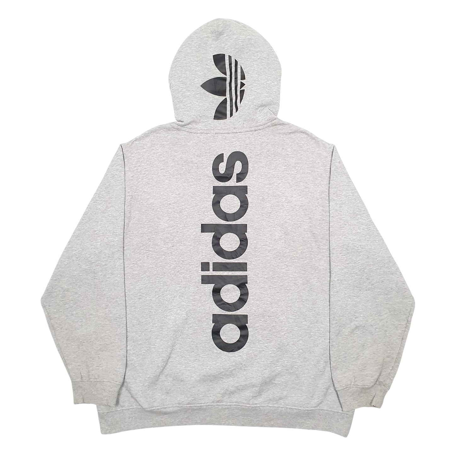 Mens Grey Adidas  Hoodie Jumper