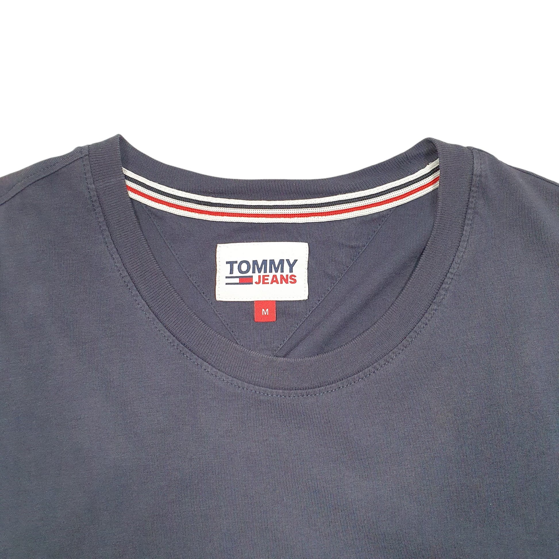 Mens Navy Tommy Hilfiger Jeans Short Sleeve T Shirt