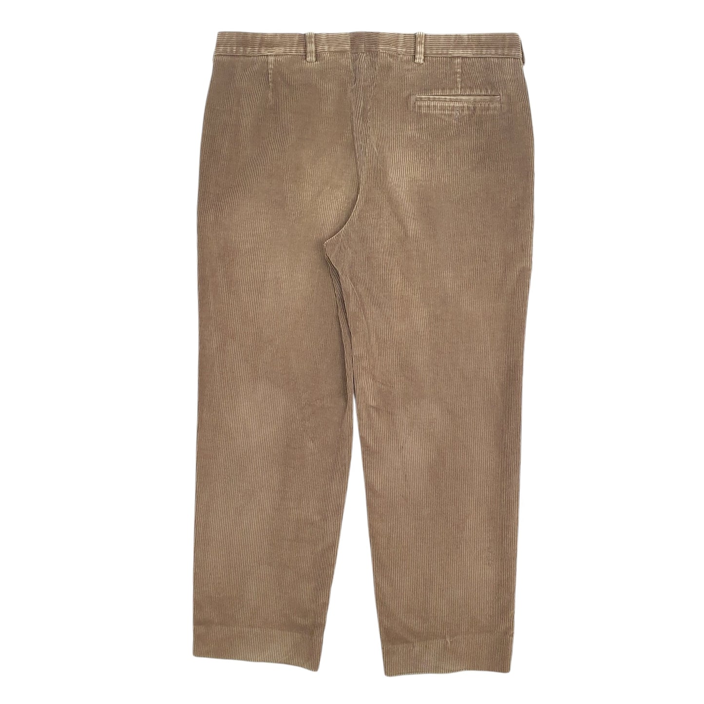 Mens Brown Burberry Newston Corduroy Trousers