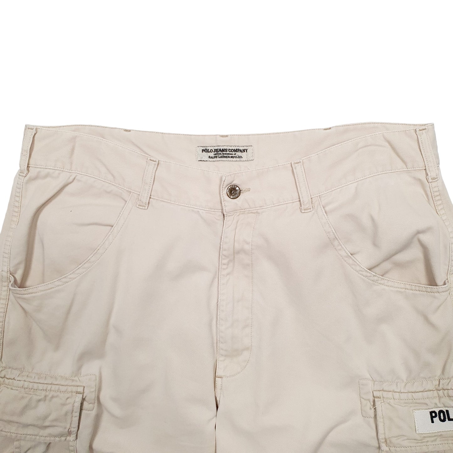 Mens Beige Polo Ralph Lauren  Cargo Shorts
