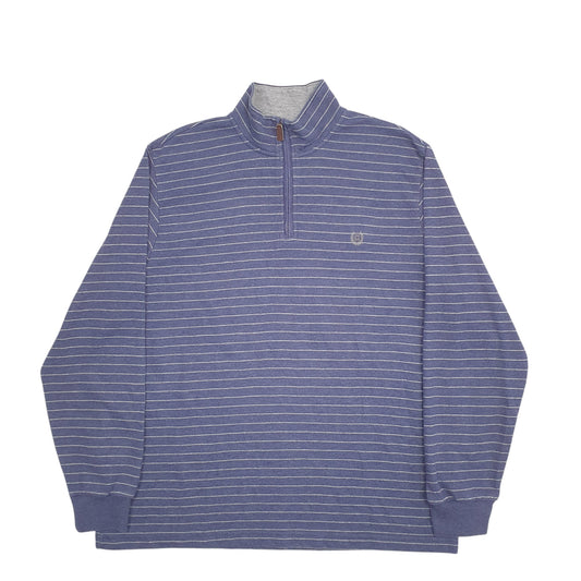 Mens Blue Ralph Lauren  Quarter Zip Jumper