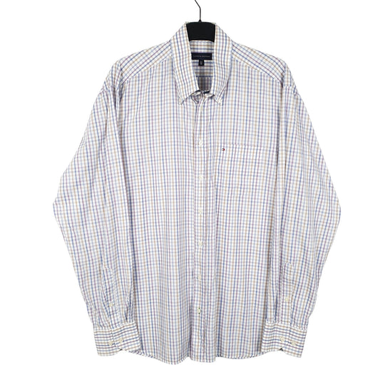 Mens White Tommy  Hilfiger  Long Sleeve Shirt