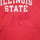 Mens Red Champion Illinois State College USA Hoodie Jumper