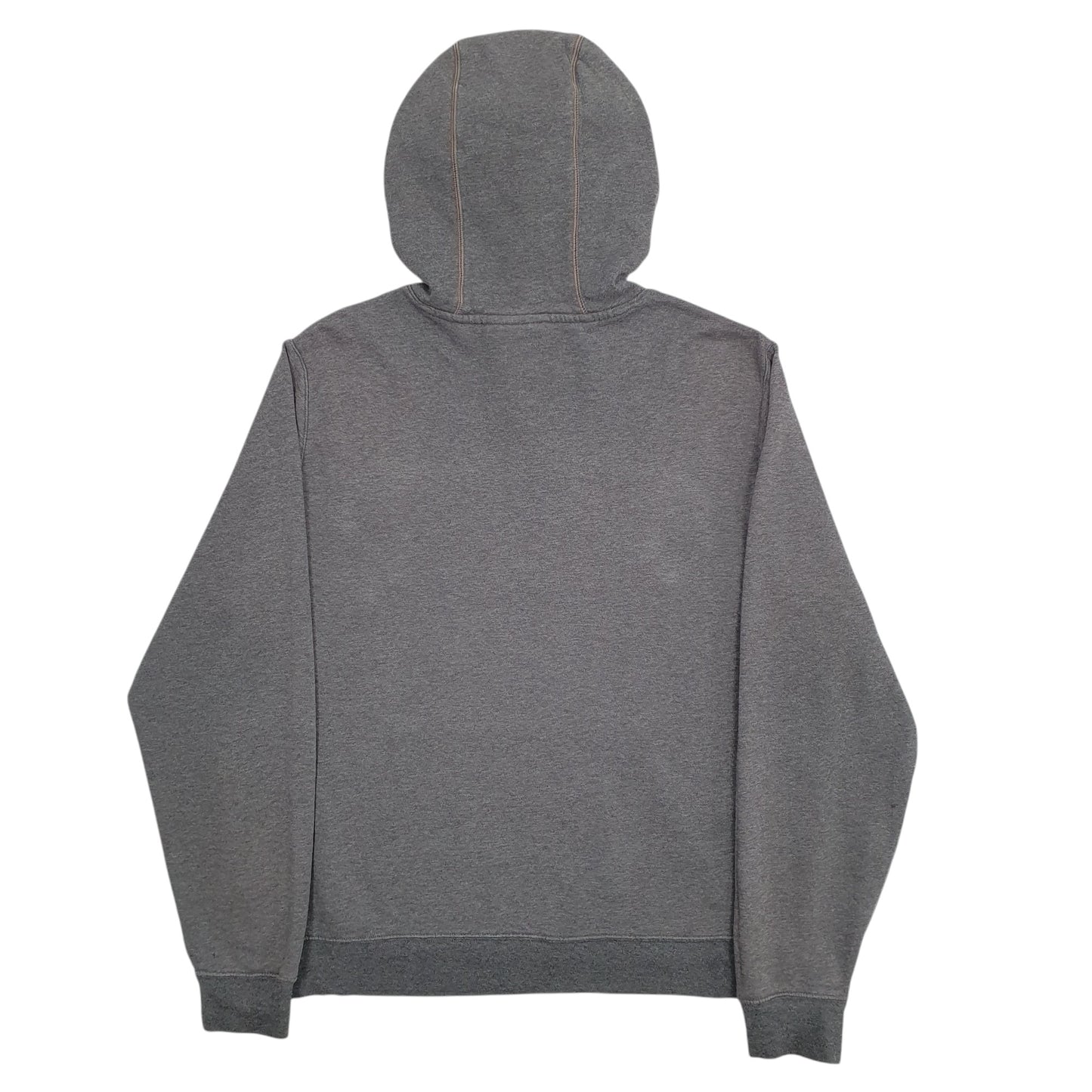 Mens Grey Fila Spellout Hoodie Jumper