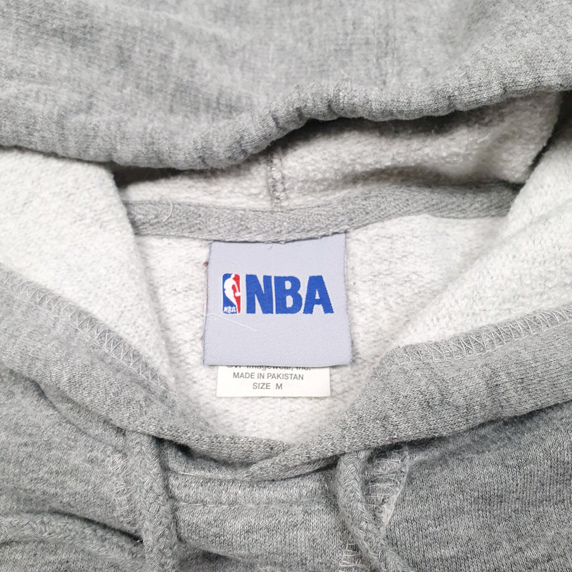 Mens Grey NBA Orlando Magic Basketball Spellout Hoodie Jumper