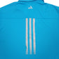 Mens Blue Adidas Golf Active Wear Short Sleeve Polo Shirt