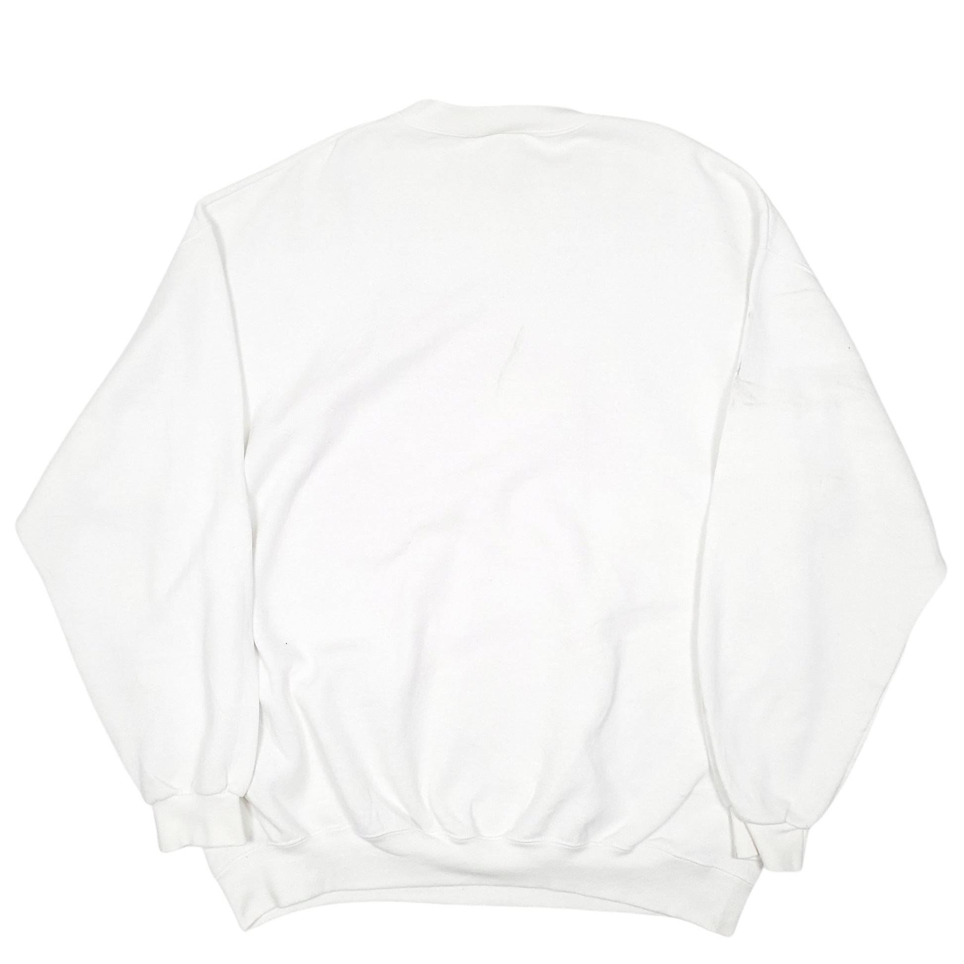 Mens White Disney World Vintage Animal Kingdom Pooh Tigger Crewneck Jumper