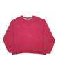 Mens Burgundy Starter  Crewneck Jumper