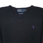 Mens Black Polo Ralph Lauren  Crewneck Jumper