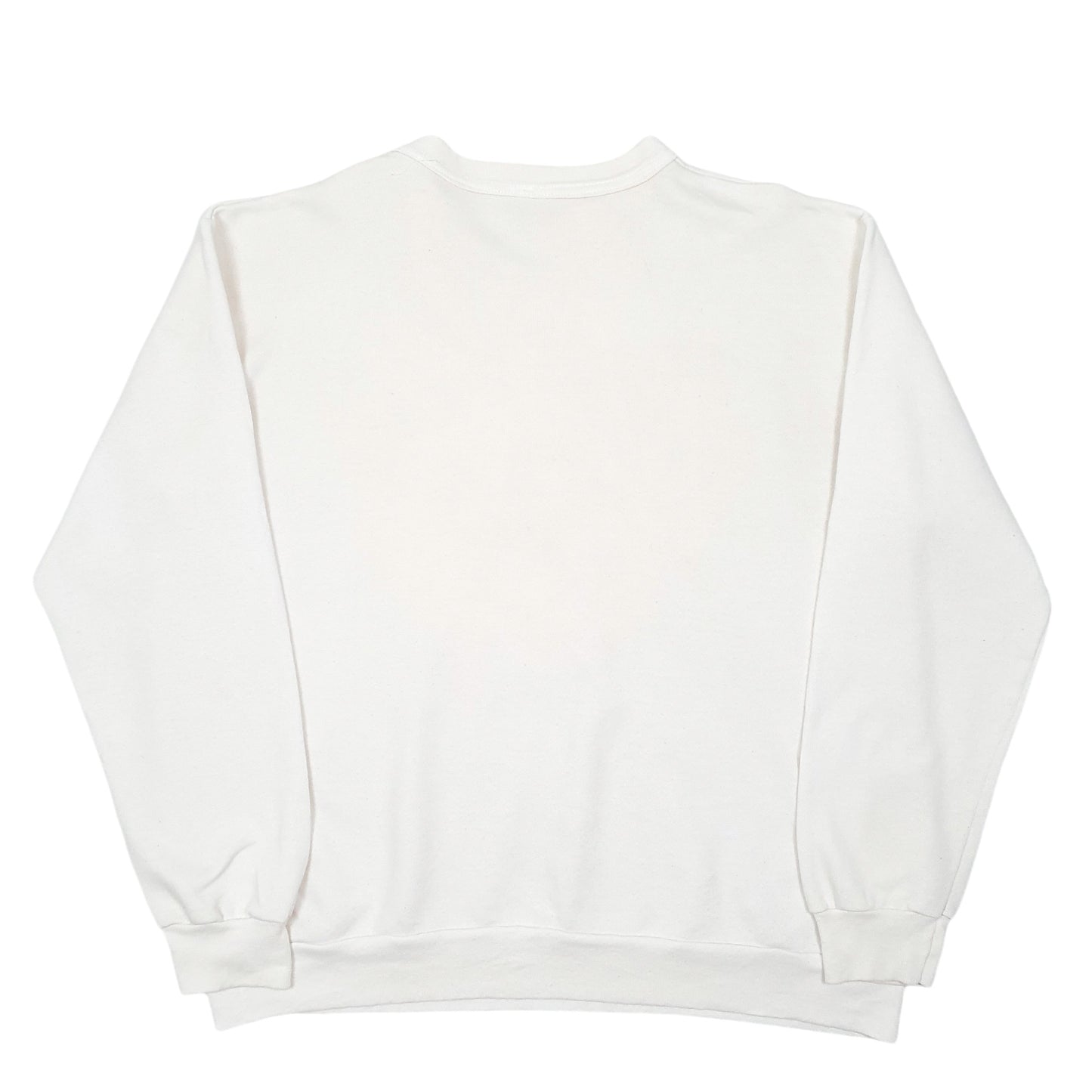 Mens Cream Dodger Sportswear Vintage Notre Dame Fighting Irish 70s 80s Made In USA Football Crewneck Jumper