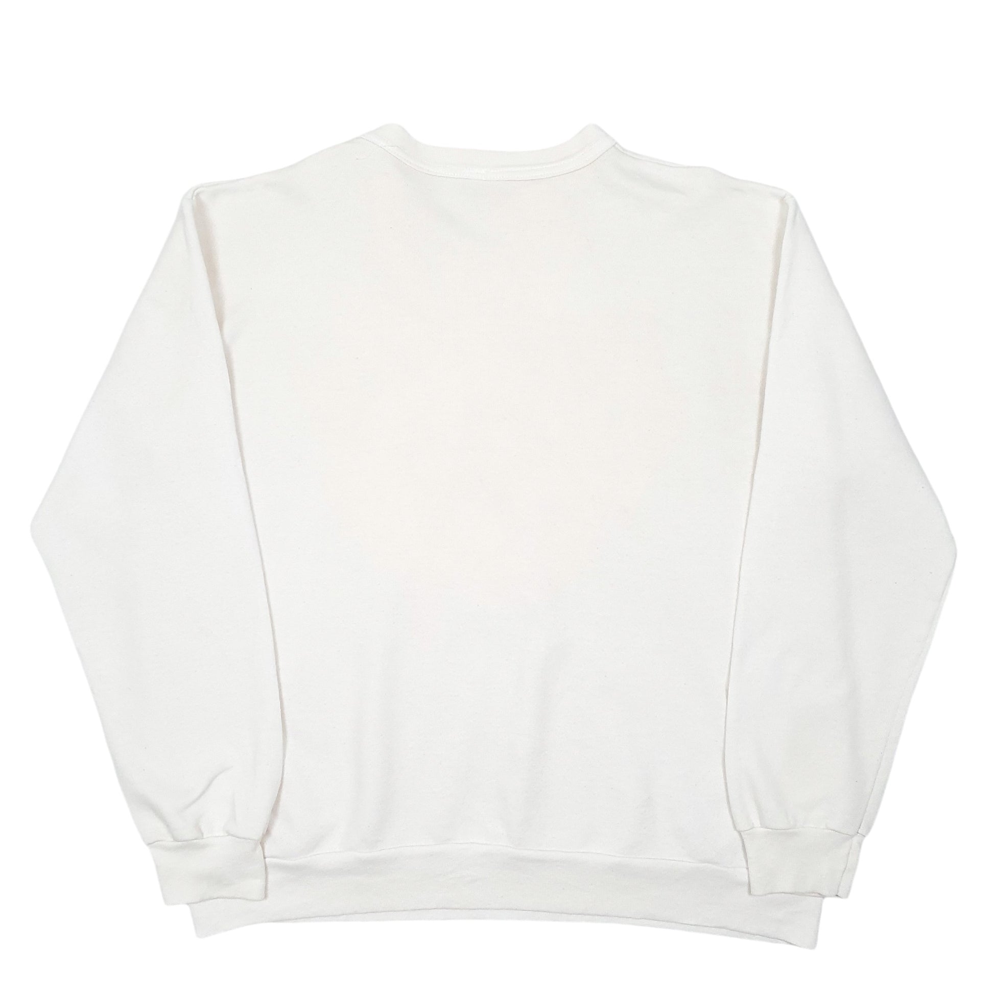 Mens Cream Dodger Sportswear Vintage Notre Dame Fighting Irish 70s 80s Made In USA Football Crewneck Jumper