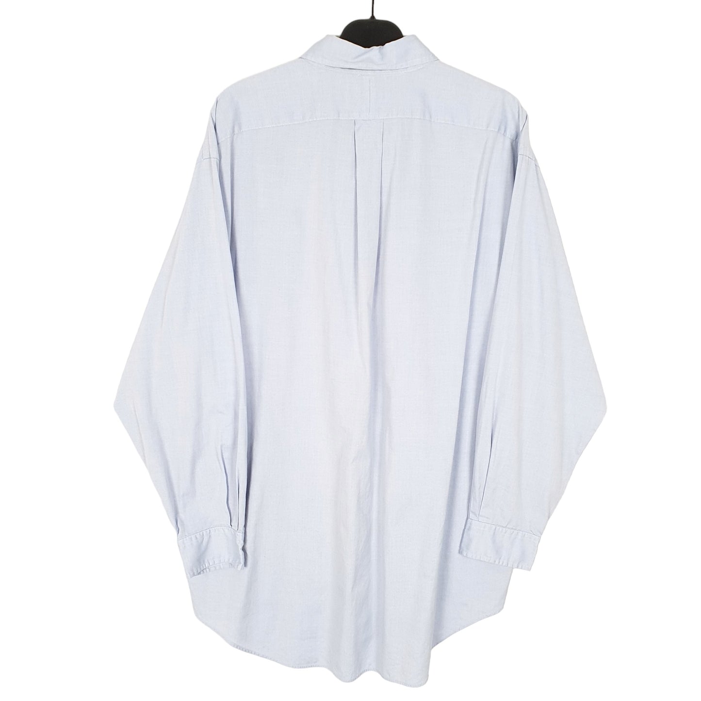 Mens Blue Ralph Lauren Oxford Long Sleeve Shirt