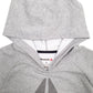 Mens Grey Reebok Spellout Hoodie Jumper