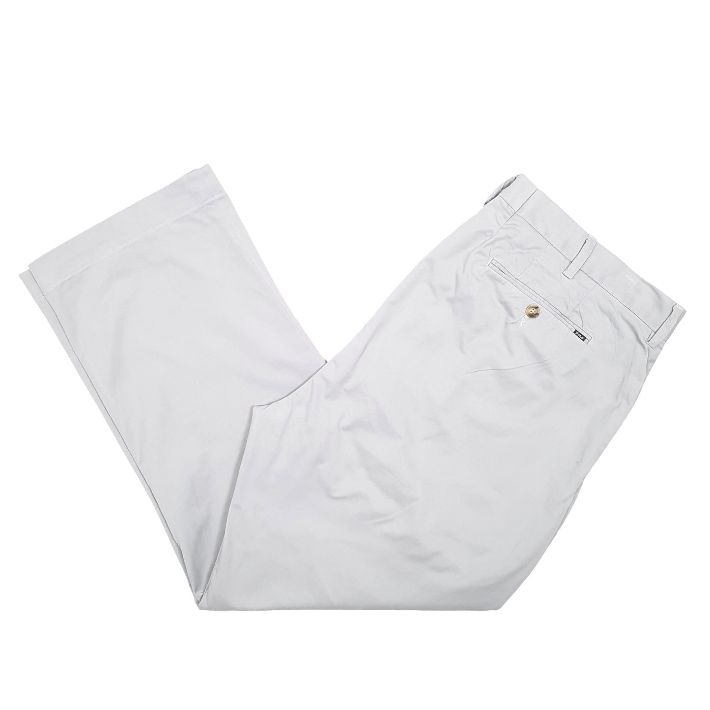 Mens Grey Polo Ralph Lauren Stretch Classic Chino Trousers