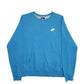 Womens Blue Nike  Crewneck Jumper