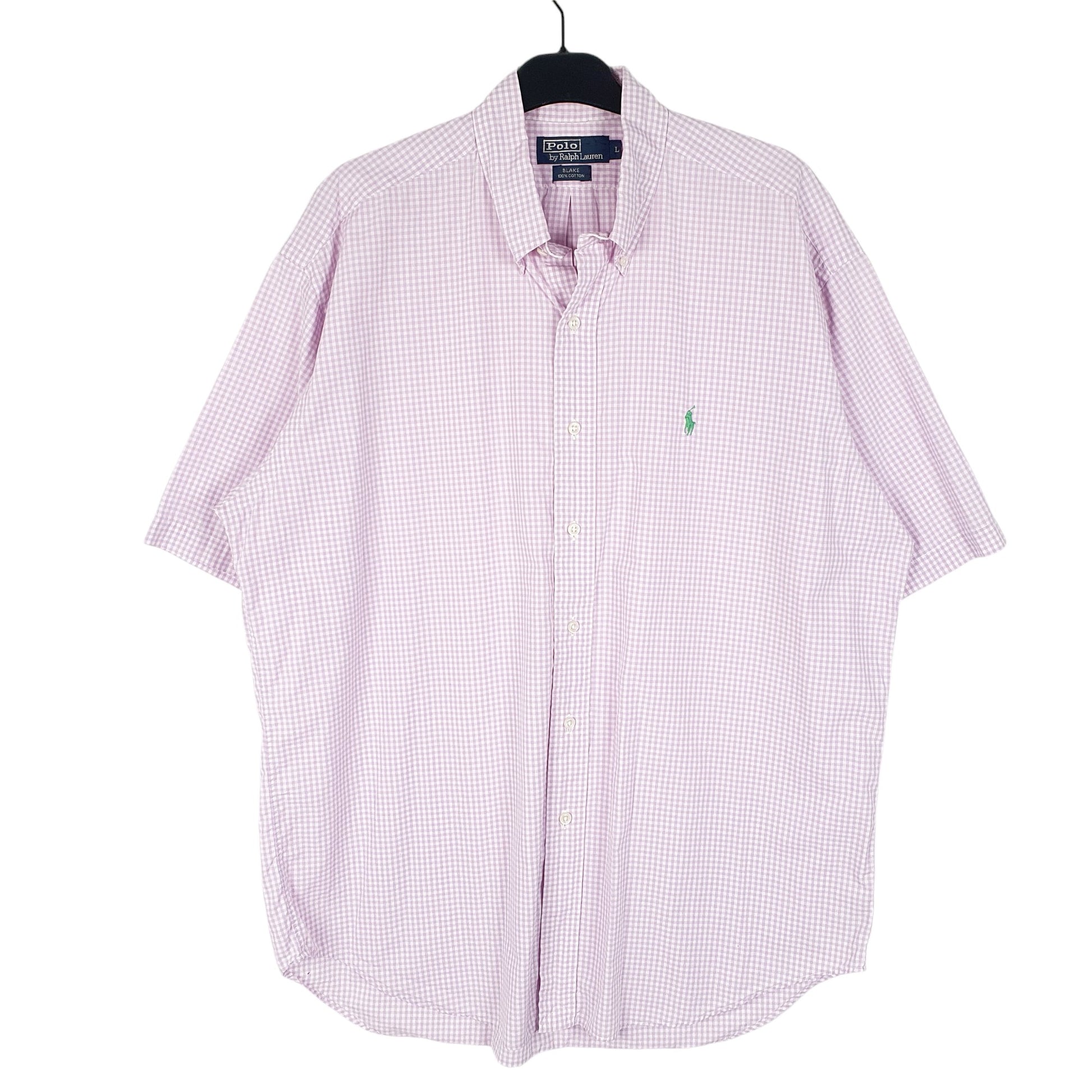 Mens Pink Polo Ralph Lauren  Short Sleeve Shirt