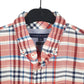 Mens Red Tommy Hilfiger  Long Sleeve Shirt
