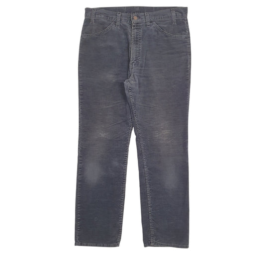 Mens Black Levis  Corduroy Trousers