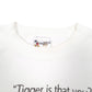 Mens White Disney World Vintage Animal Kingdom Pooh Tigger Crewneck Jumper
