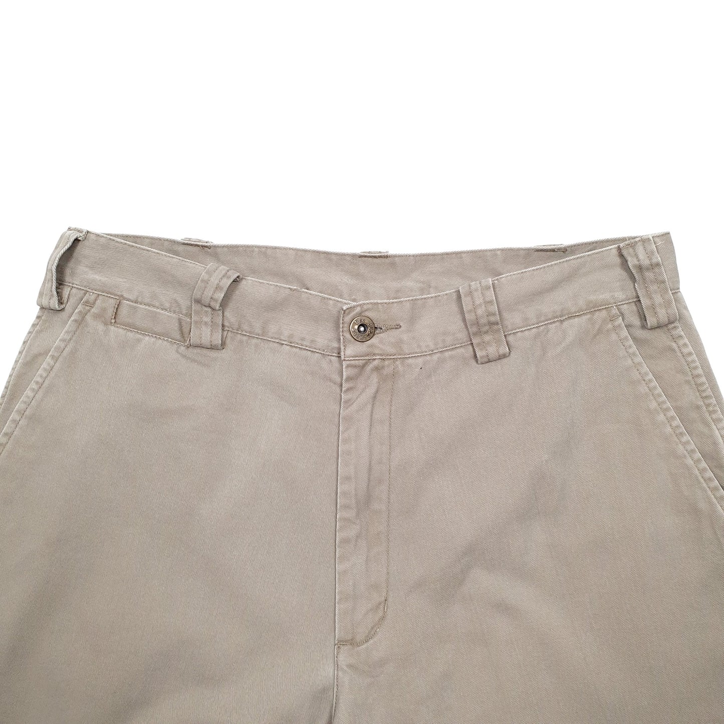 Mens Beige Lee Dungarees Chino Shorts