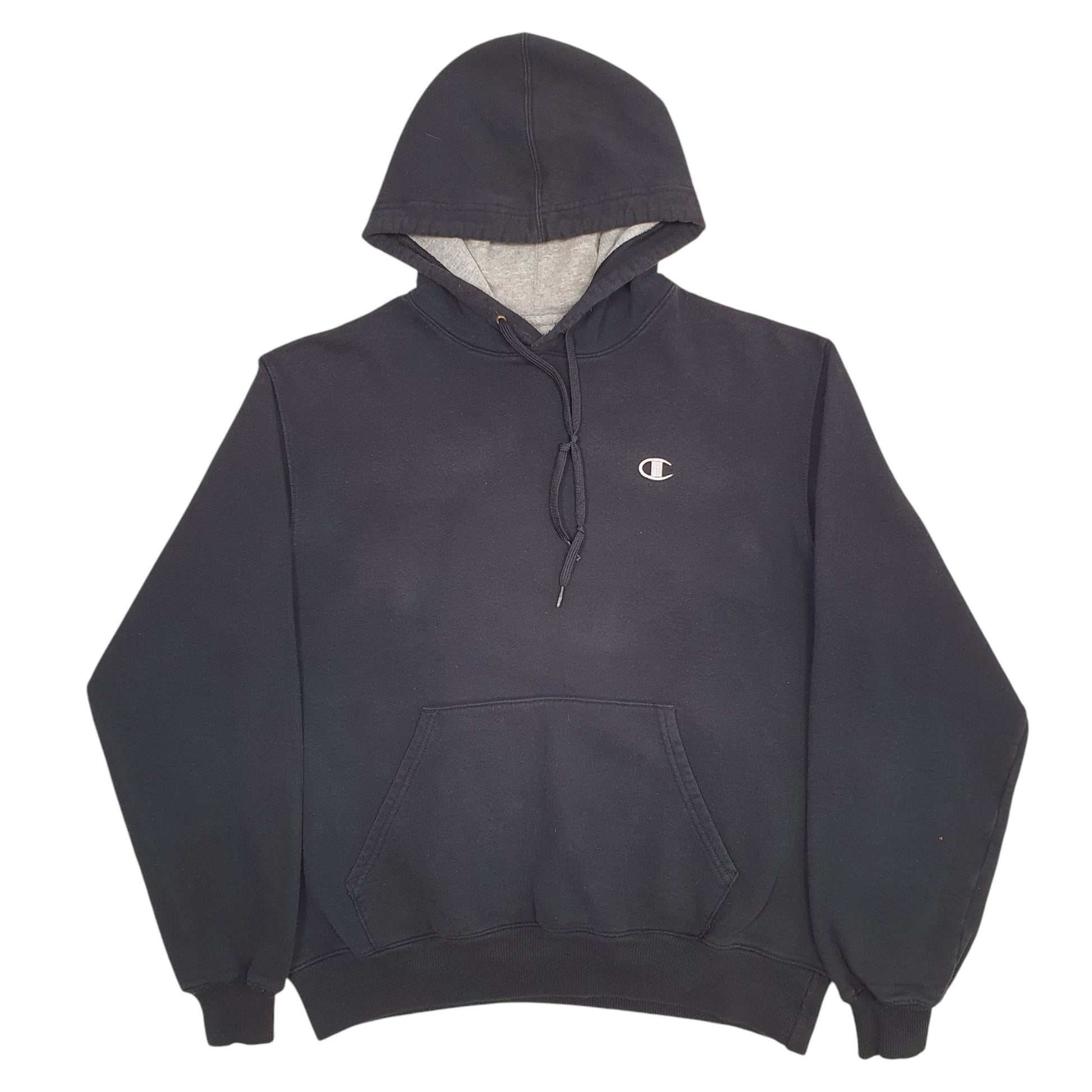 Mens Black Champion  Hoodie Jumper