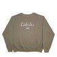 Mens Khaki Cabelas Spellout 1961 Crewneck Jumper