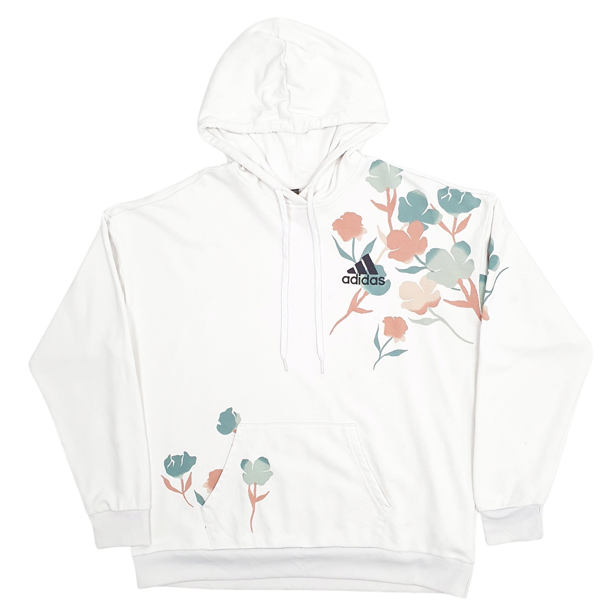 Adidas floral hoodie mens online