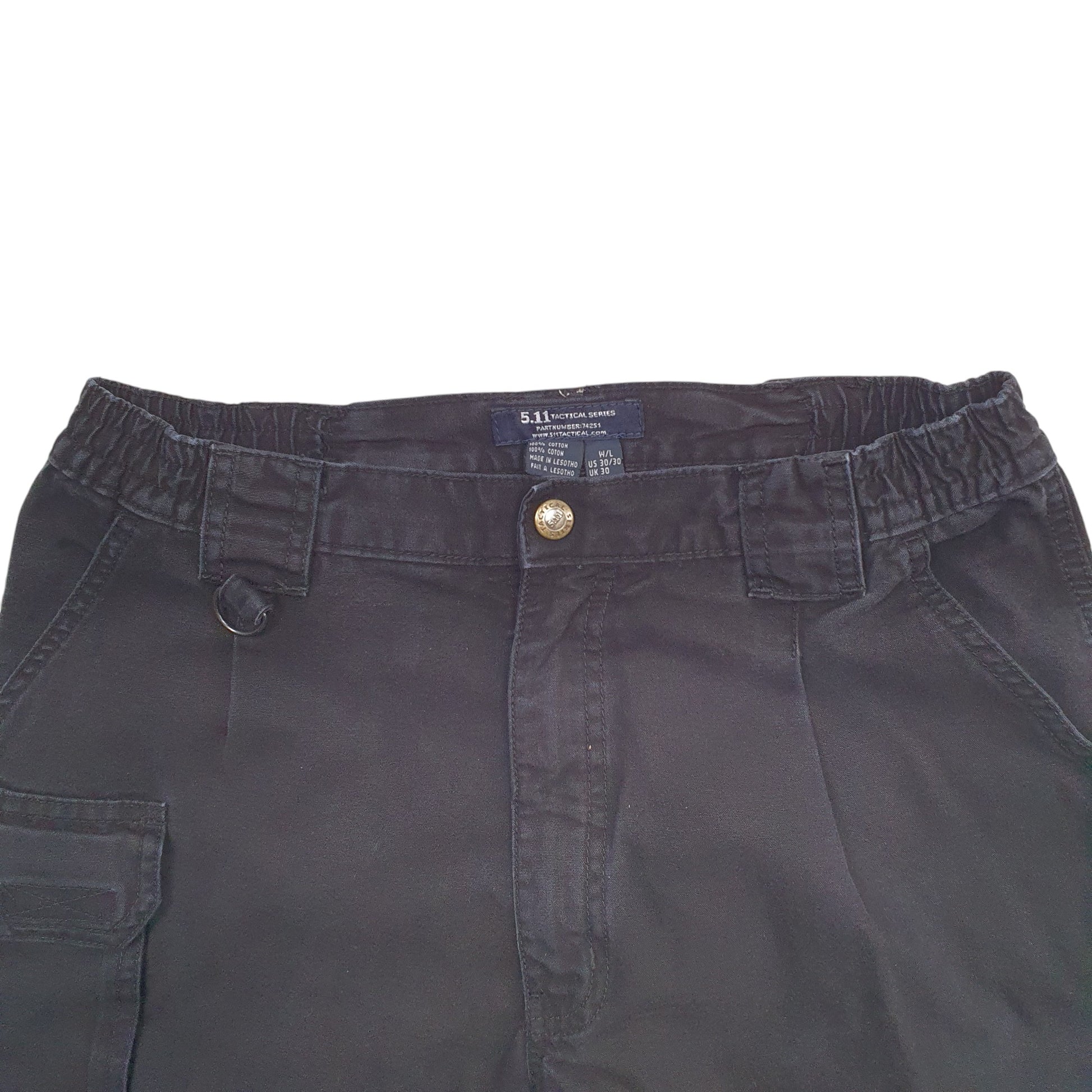 Mens Black 5.11 Tactical Kneepads Cargo Trousers